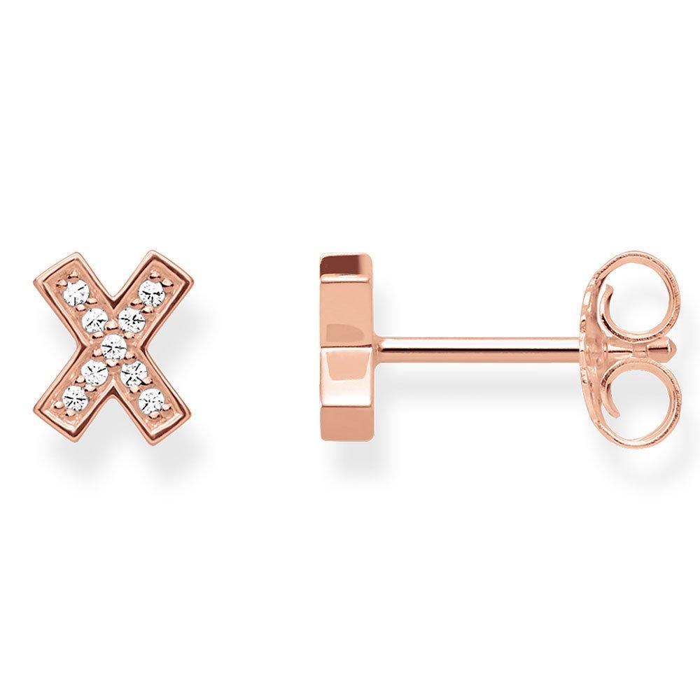 Thomas Sabo Glam Soul Ct Rose Gold Plated Cubic Zirconia Earrings