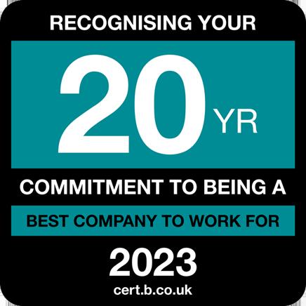 20 Year Commitment To People Award 20 Year Commitment To People Award