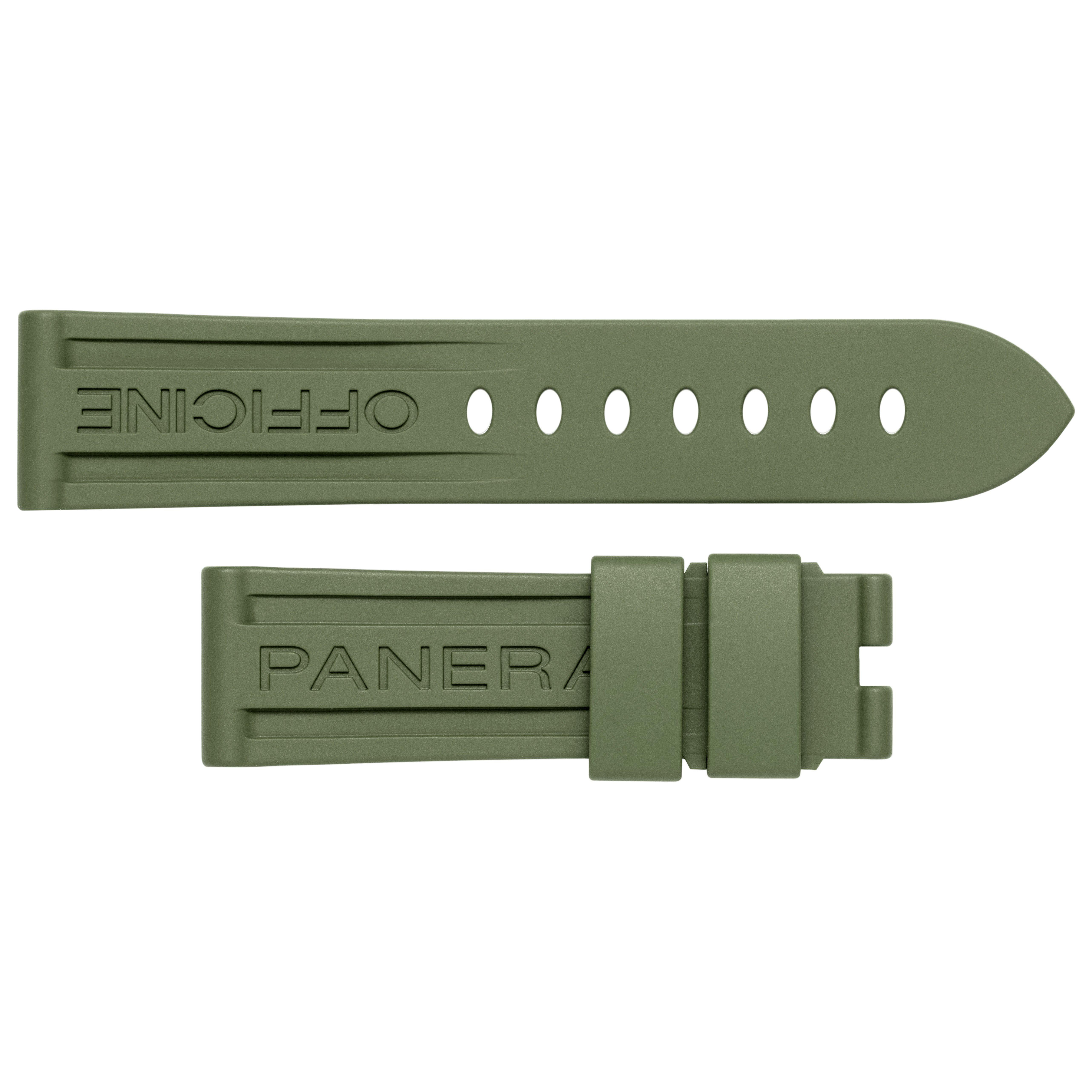 STONEWALL for PANERAI Strap 24mm オリーブドラブ【楽天市場