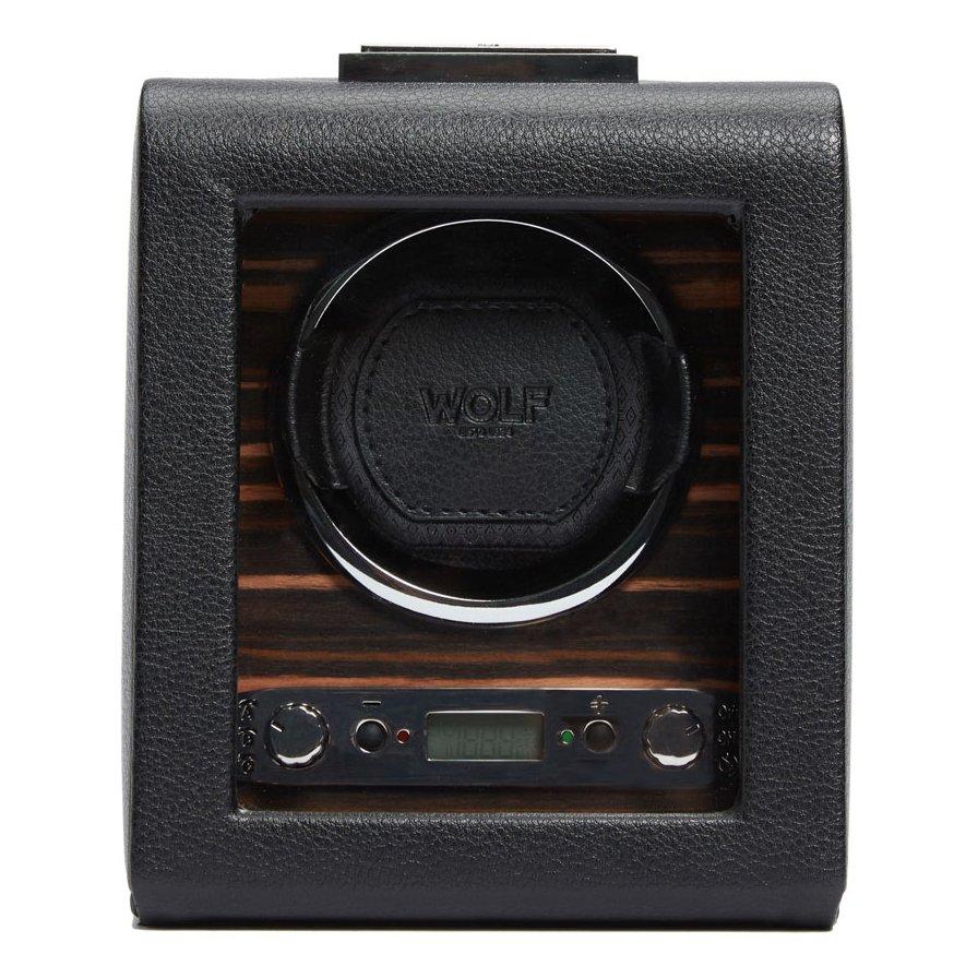 WOLF Black Roadster Watch Winder