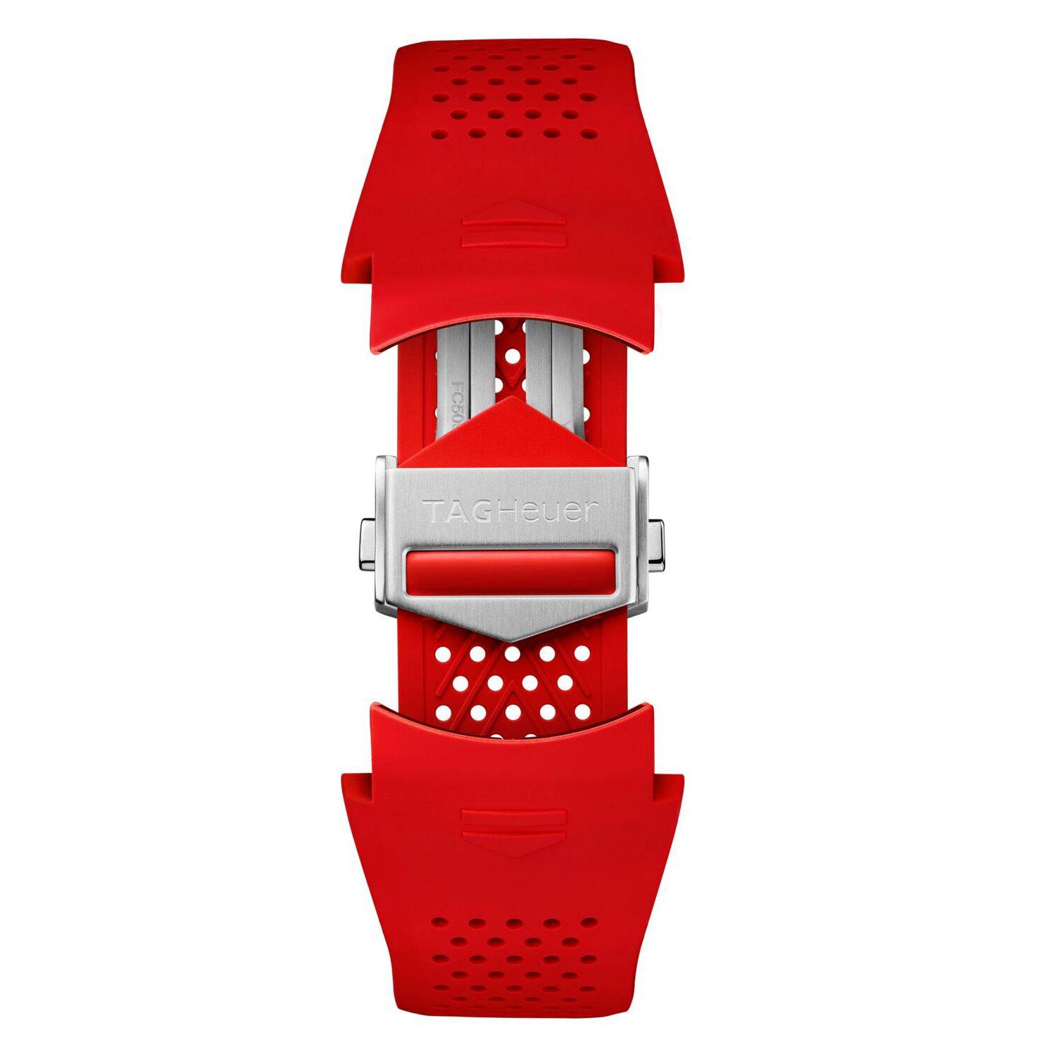 TAG Heuer Connected Calibre E5 Red Smartwatch Strap