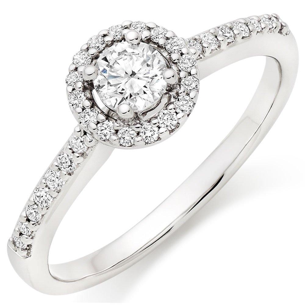 Beaverbrooks white store gold engagement rings