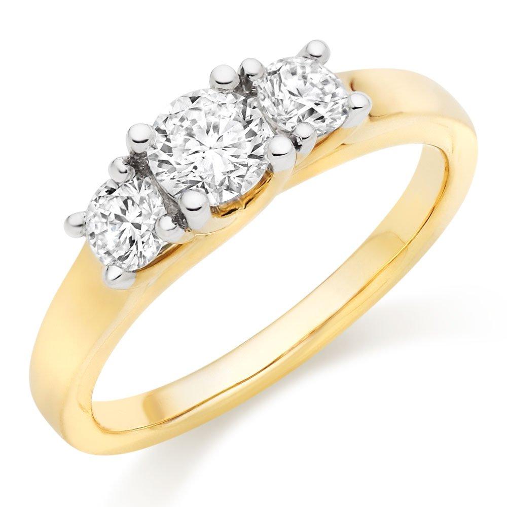 18 carat gold on sale engagement rings