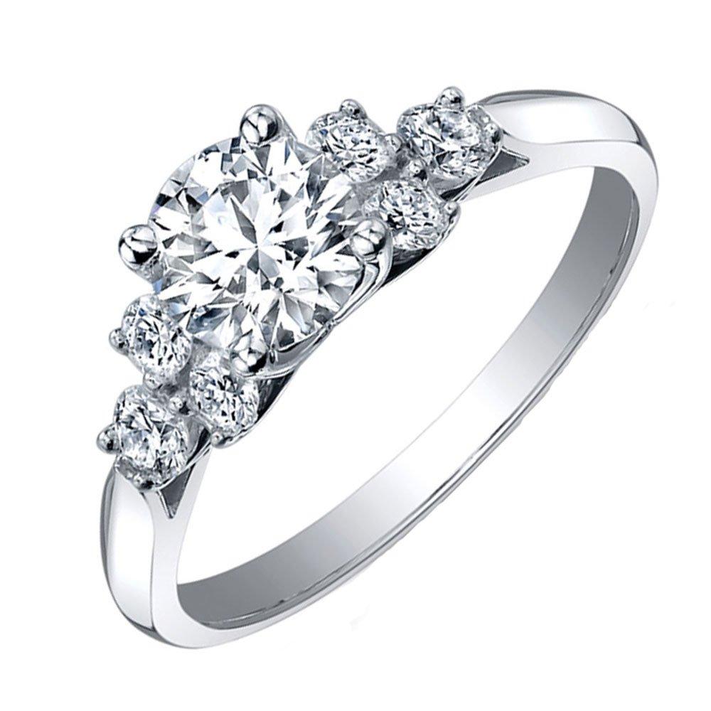 Maple Leaf Diamonds 18ct White Gold Diamond Ring | 0107032 ...