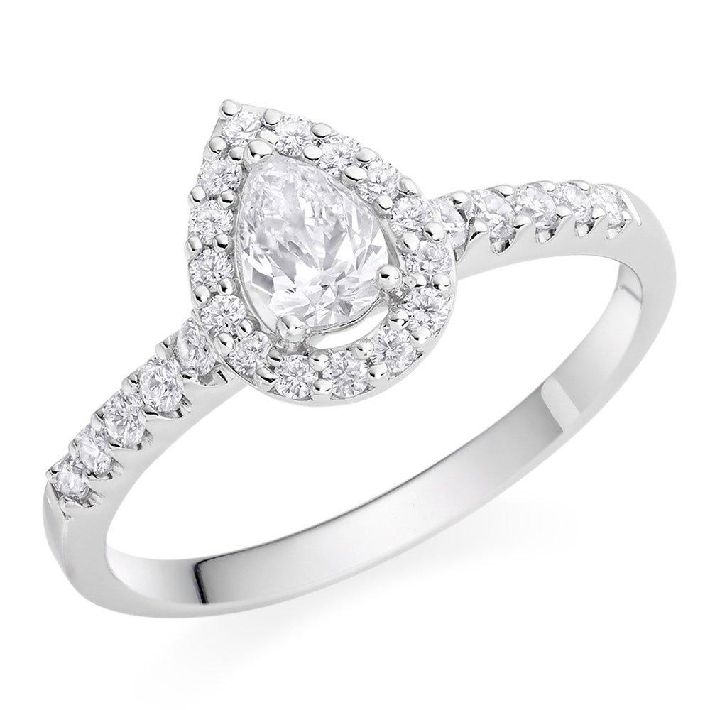 Beaverbrooks pear 2025 engagement ring