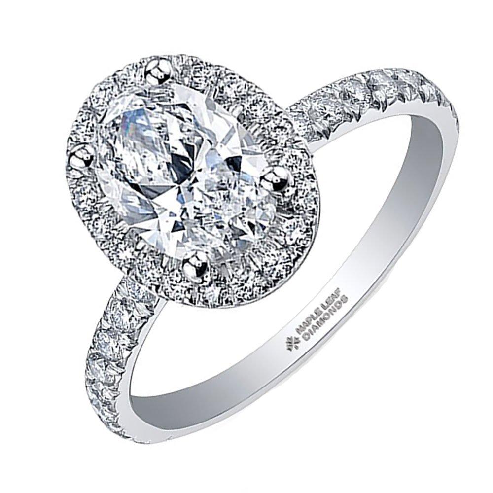 Oval engagement rings hot sale under 500