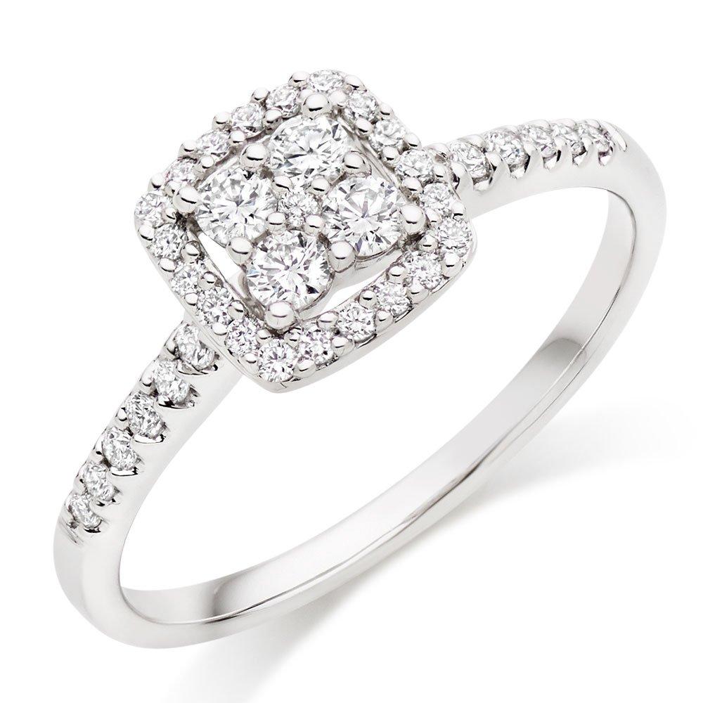 Beaverbrooks white store gold engagement rings