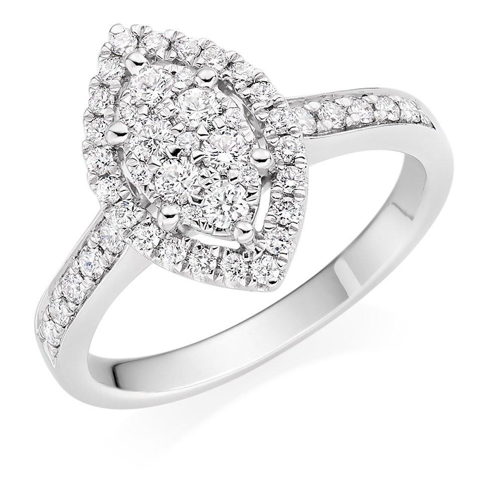 Beaverbrooks marquise diamond ring sale