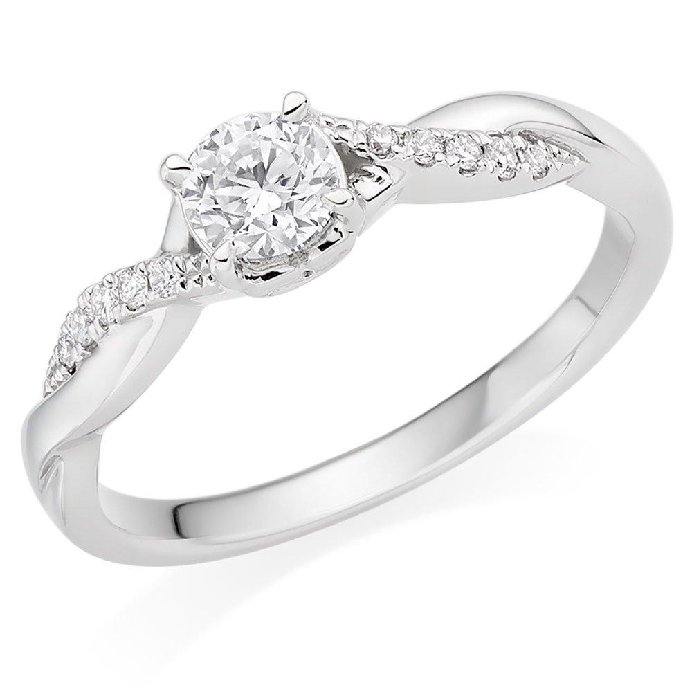 Solitaire ring for on sale her