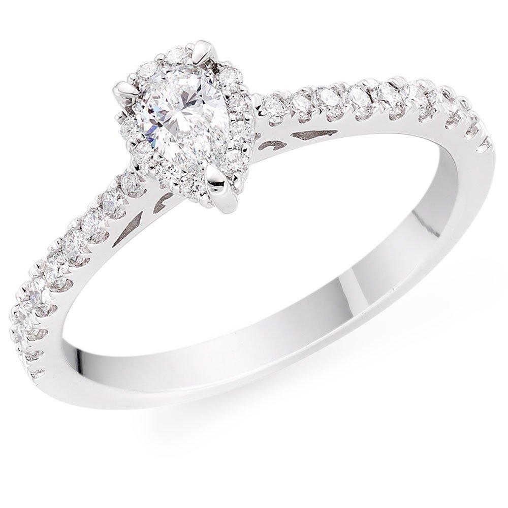 Beaverbrooks pear clearance engagement ring