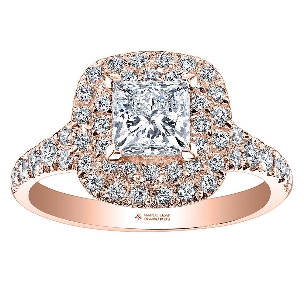 Maple Leaf Diamonds 18ct Rose Gold Diamond Ring | 0111496 ...