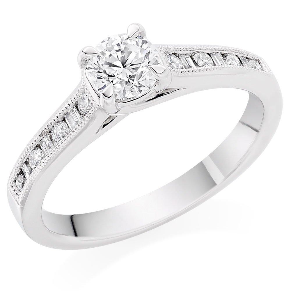 Platinum Diamond Ring 0111562 Beaverbrooks the Jewellers