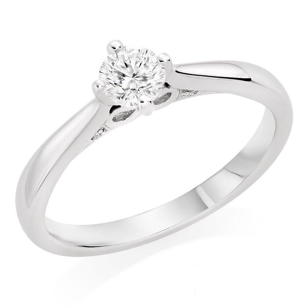 Beyond Brilliance 18ct White Gold Diamond Solitaire Ring