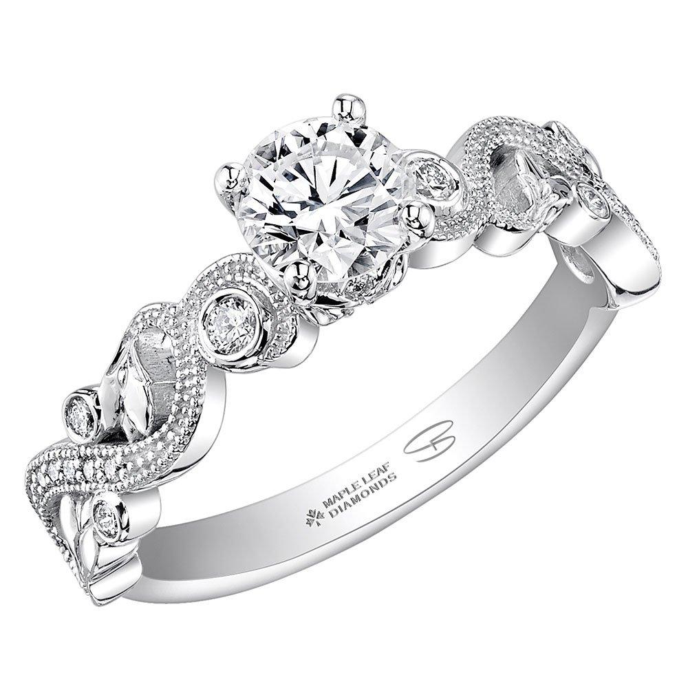 Maple Leaf Diamonds 18ct White Gold Diamond Ring 0116046 Beaverbrooks the Jewellers