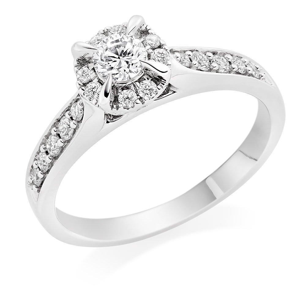 Beaverbrooks white gold hot sale wedding rings