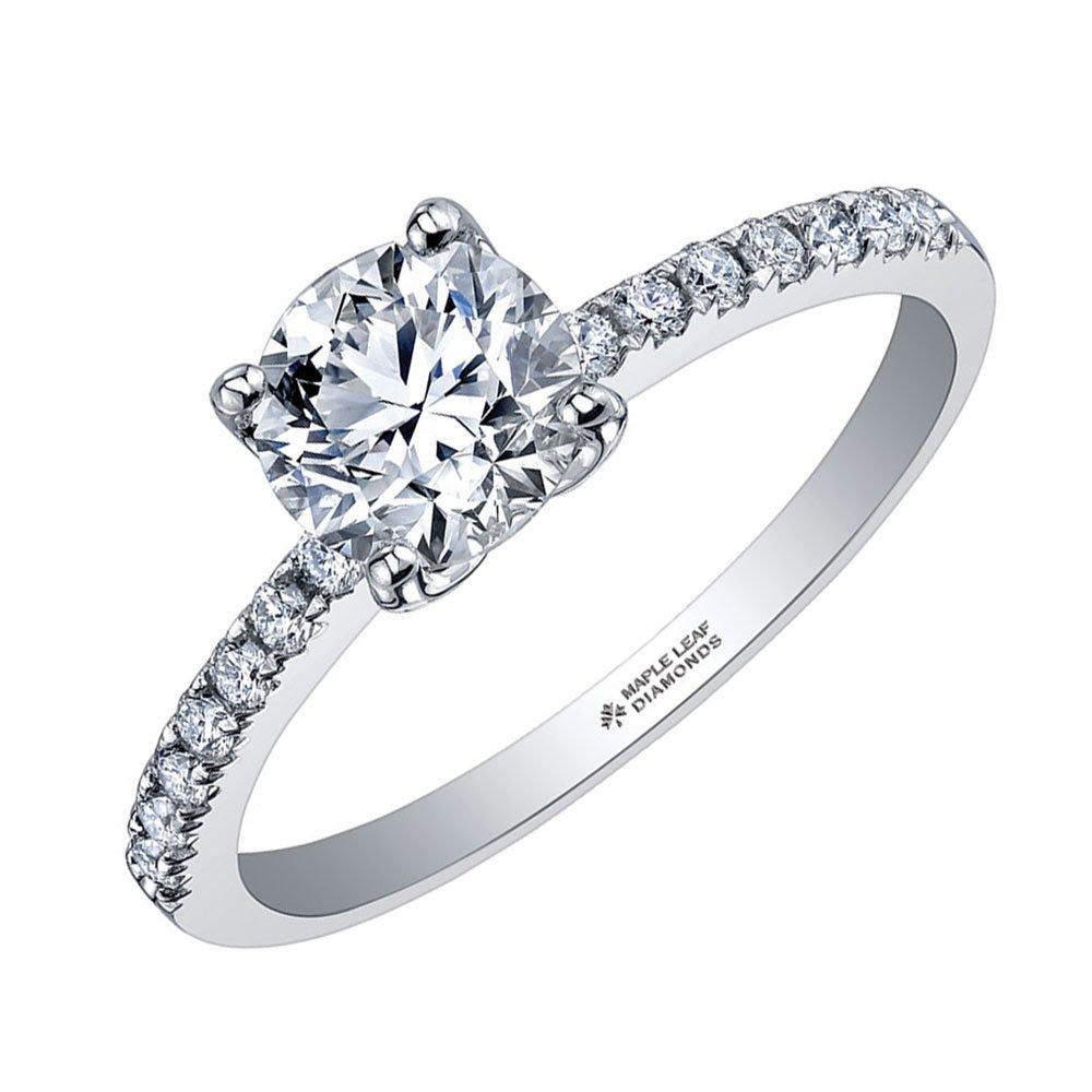 Maple Leaf Diamonds 18ct White Gold Diamond Ring | 0118429 ...