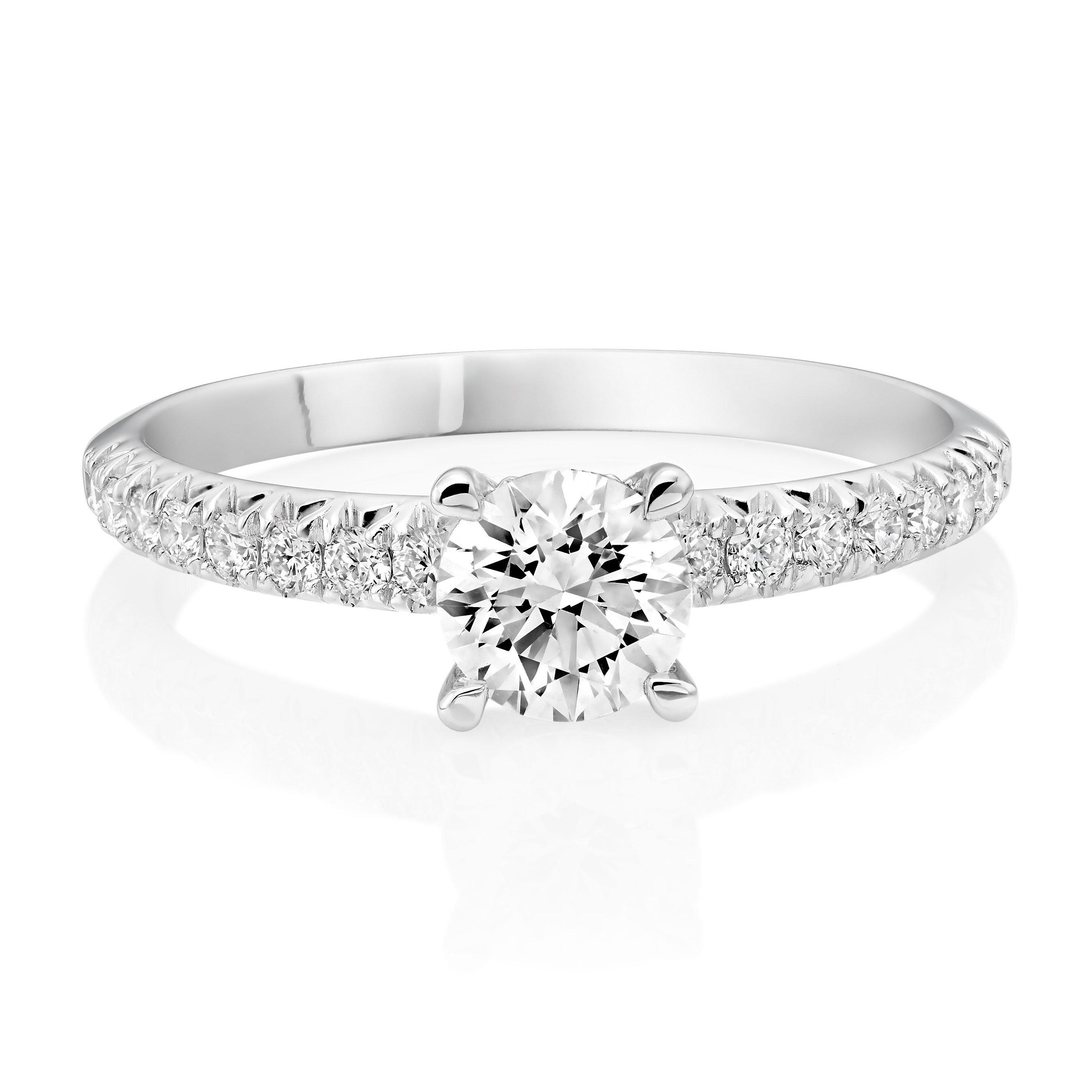 Platinum Diamond Solitaire Ring | 0119738 | Beaverbrooks the Jewellers