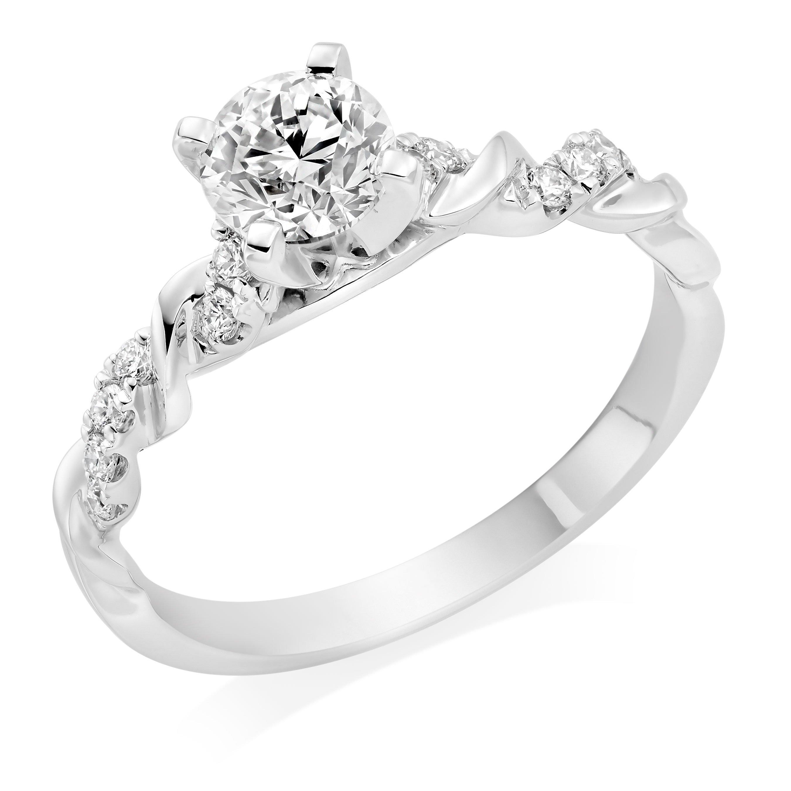 Beaverbrooks platinum store diamond ring