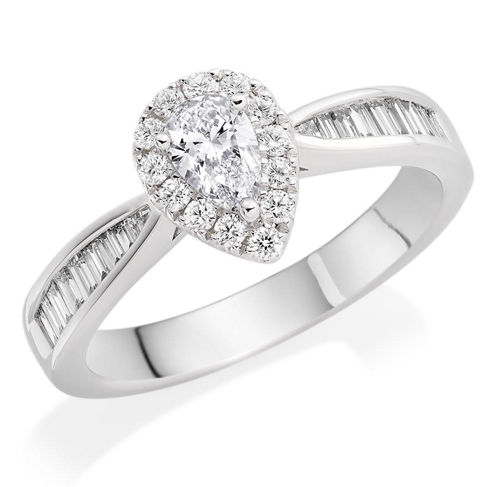 Beaverbrooks pear 2025 engagement ring