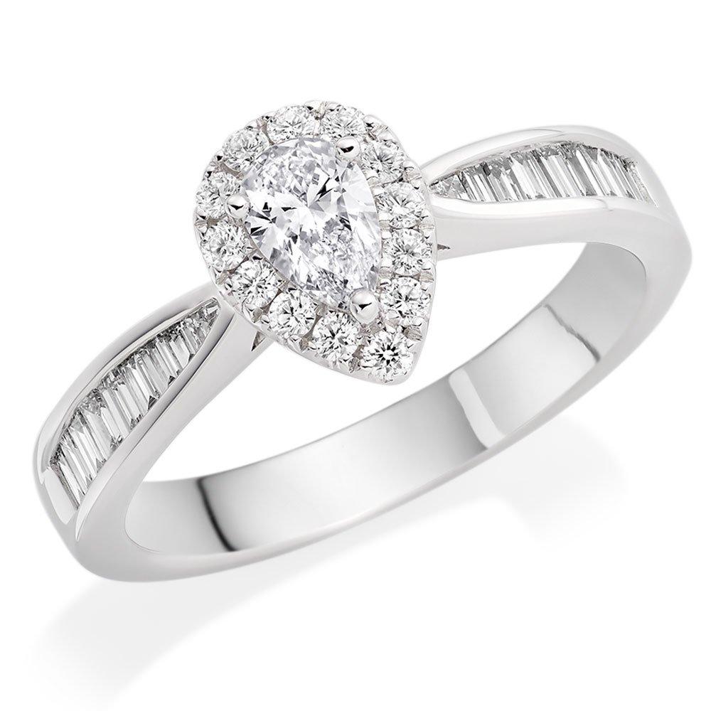 Beaverbrooks pear shaped ring store