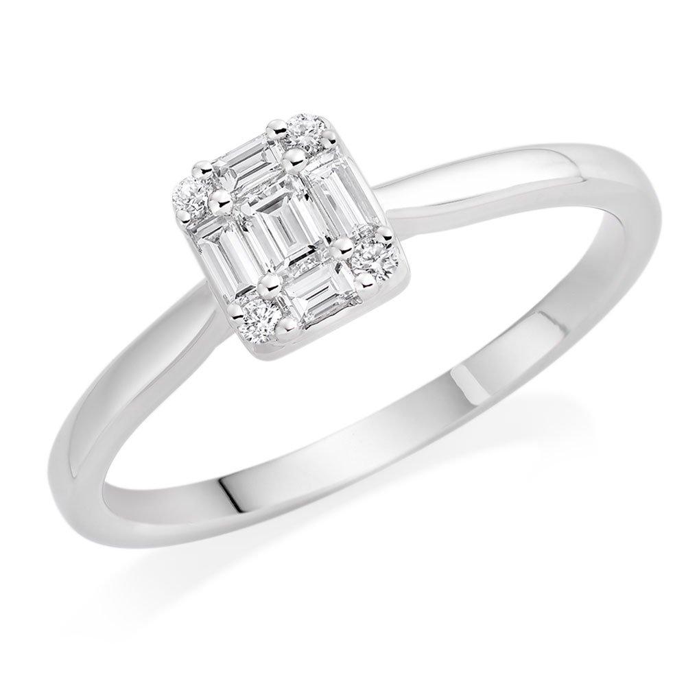 Beaverbrooks white gold hot sale engagement rings