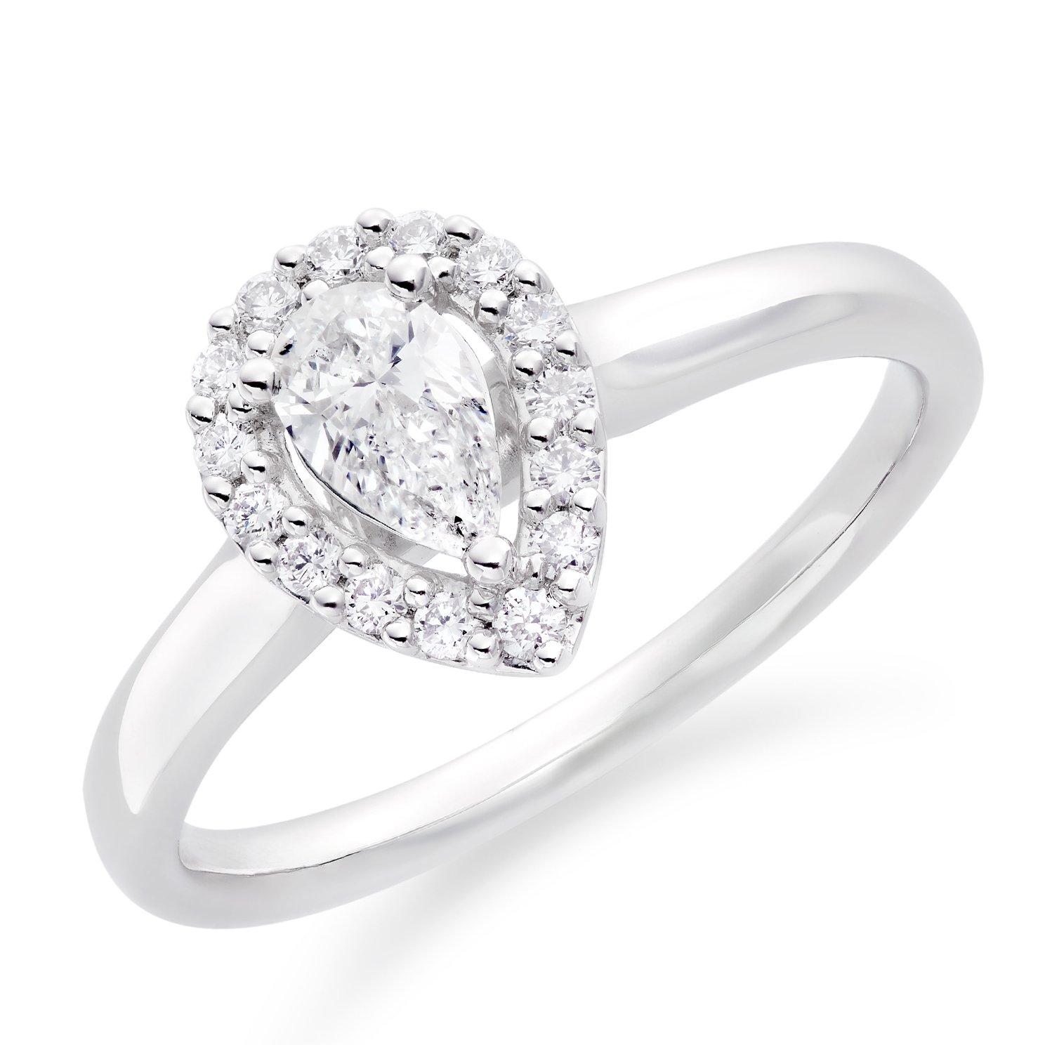 Beaverbrooks on sale pear ring