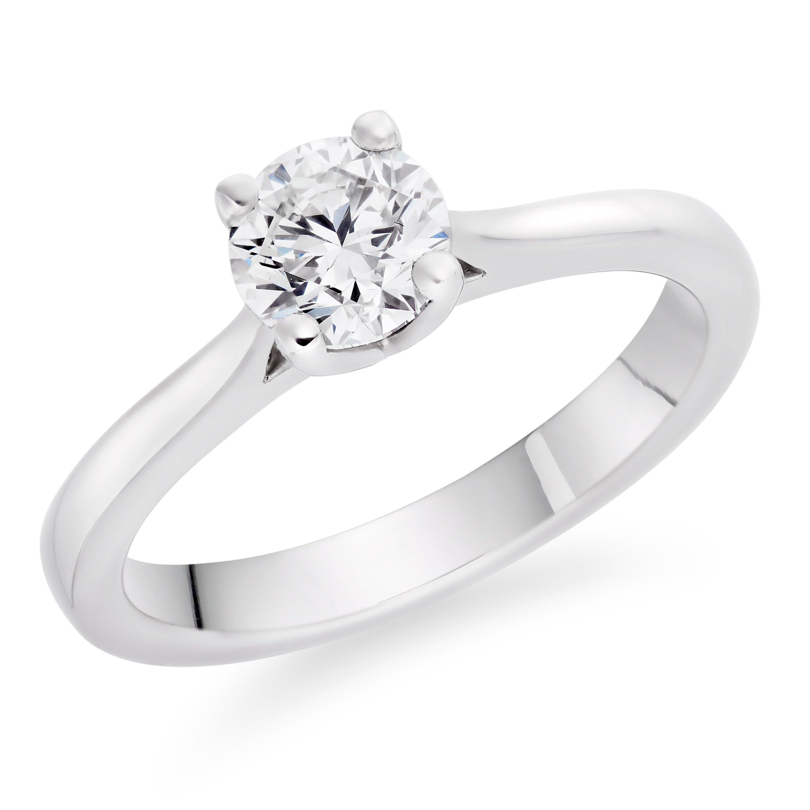 Platinum Engagement Rings | Diamond Engagement Rings UK | Beaverbrooks