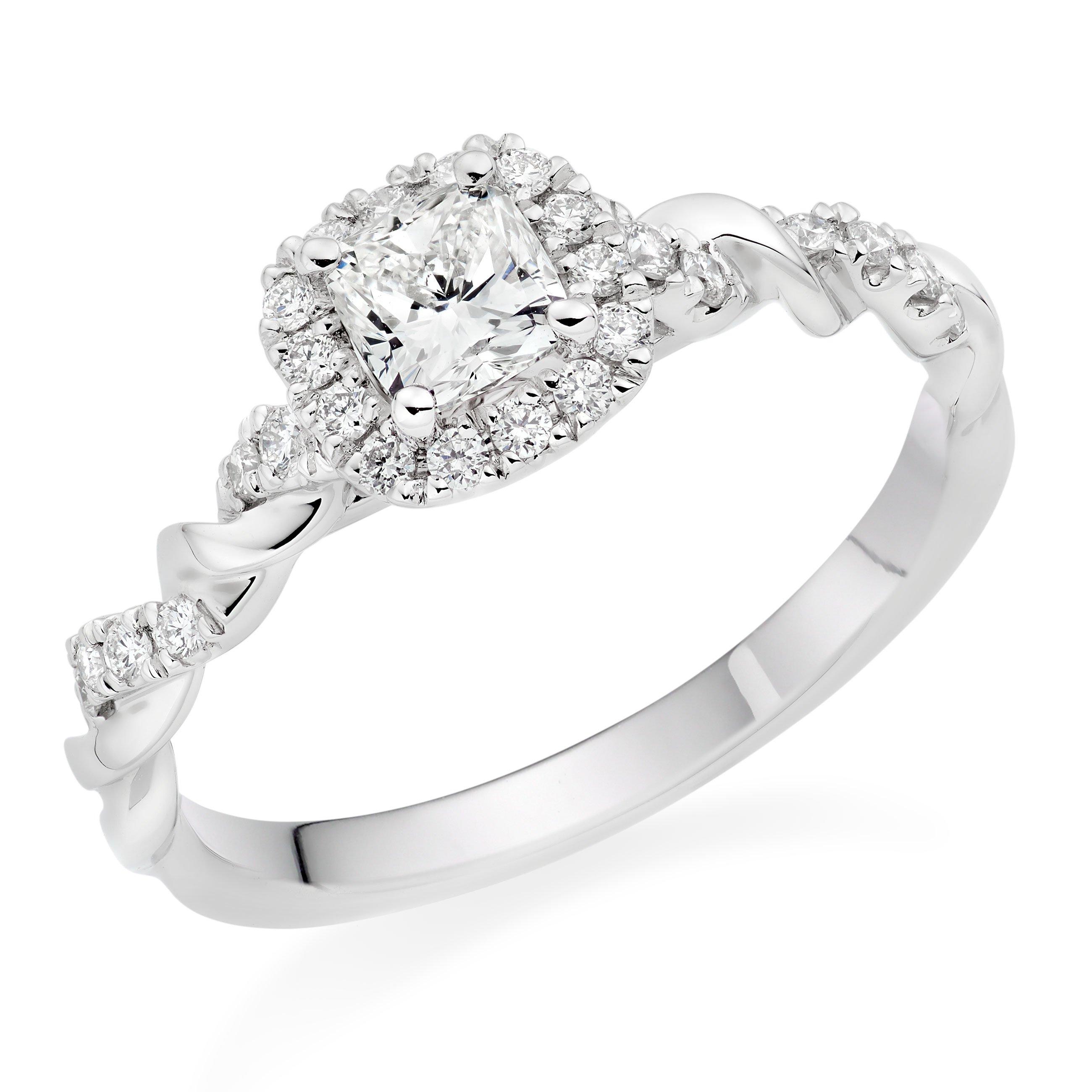 Platinum Engagement Rings | Diamond Engagement Rings UK | Beaverbrooks