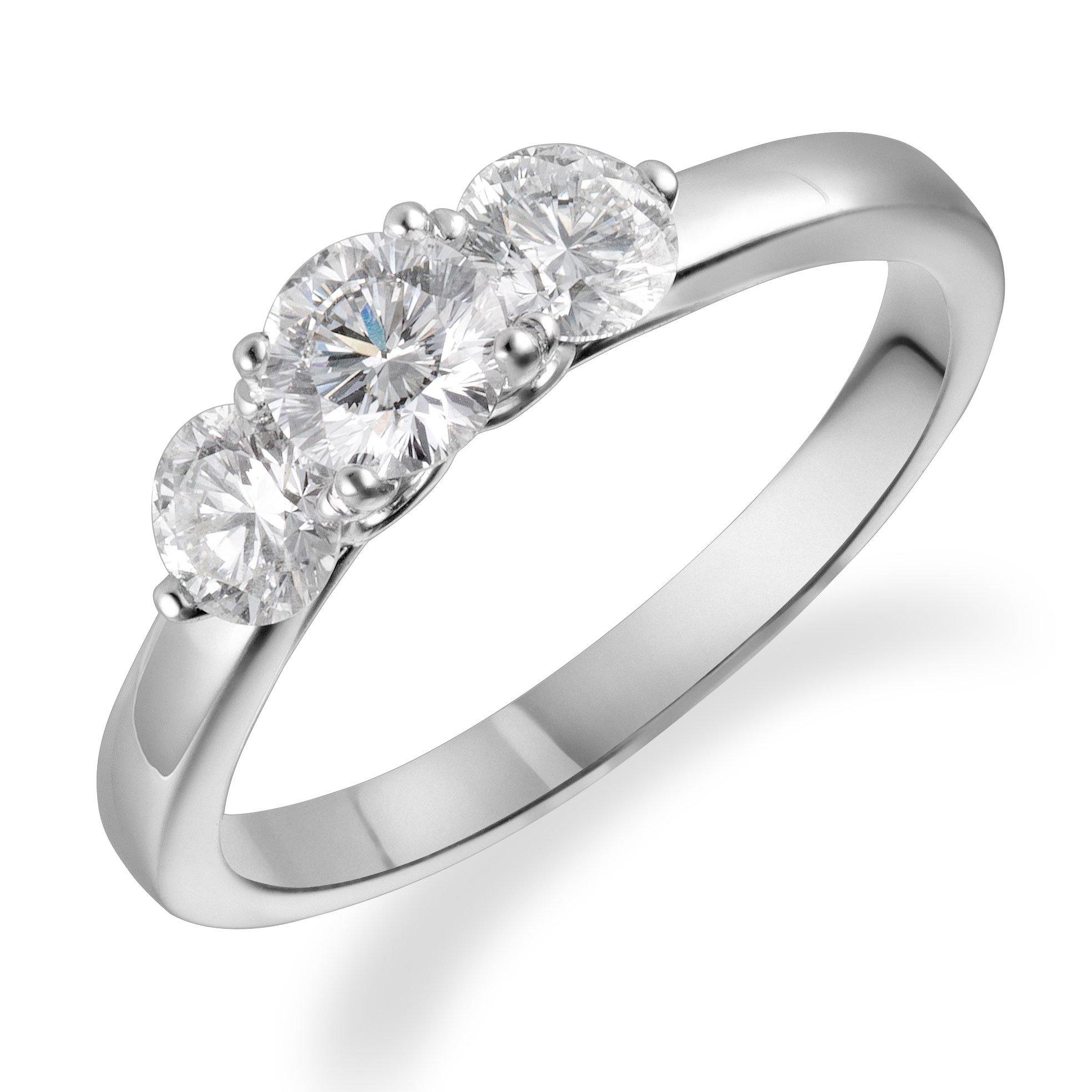 Beyond Brilliance 18ct White Gold Diamond Three Stone Ring