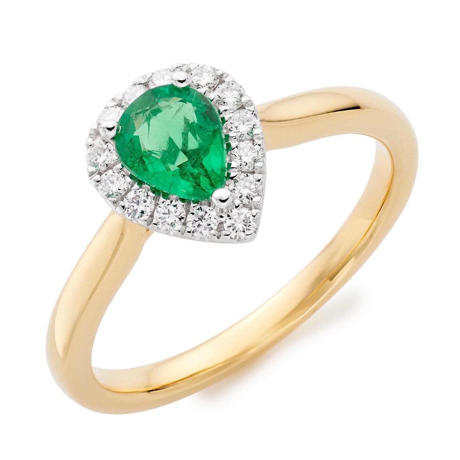 Cheap on sale emerald ring