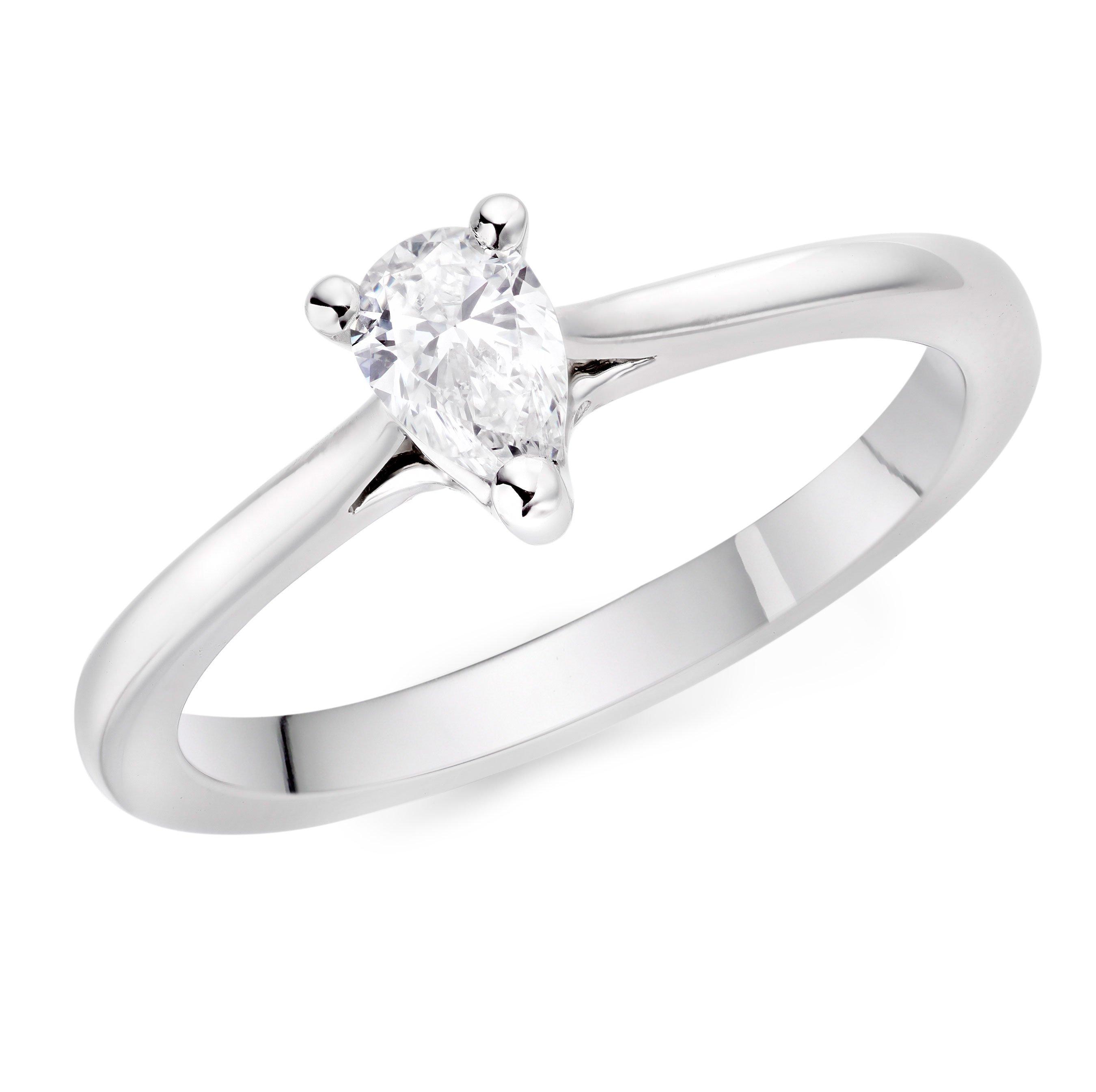 18ct White Gold Diamond Eternity Ring | 0005290 | Beaverbrooks the ...