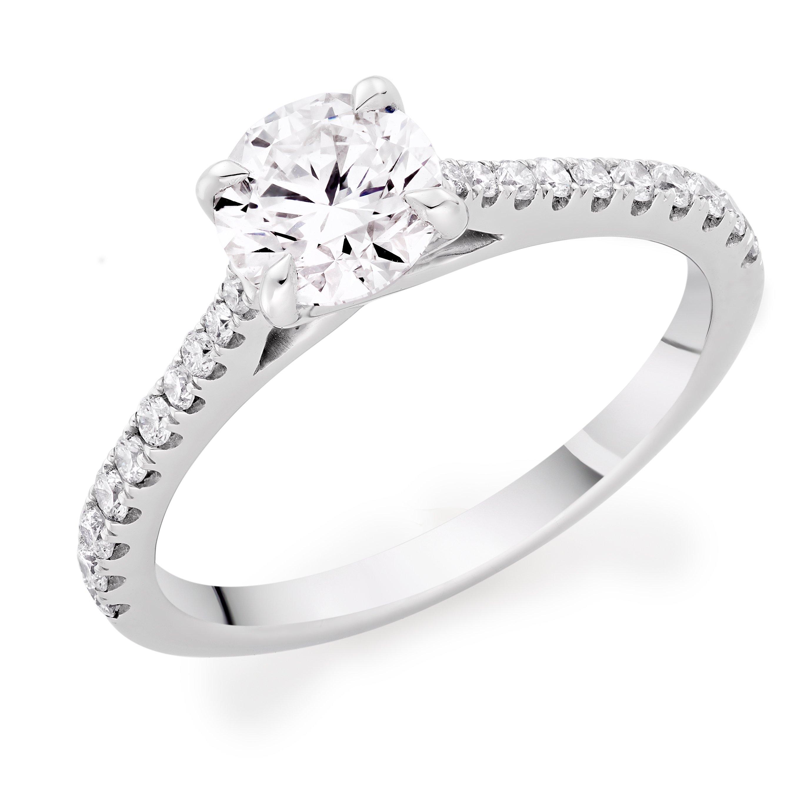 Once Platinum Diamond Ring | 0134805 | Beaverbrooks the Jewellers