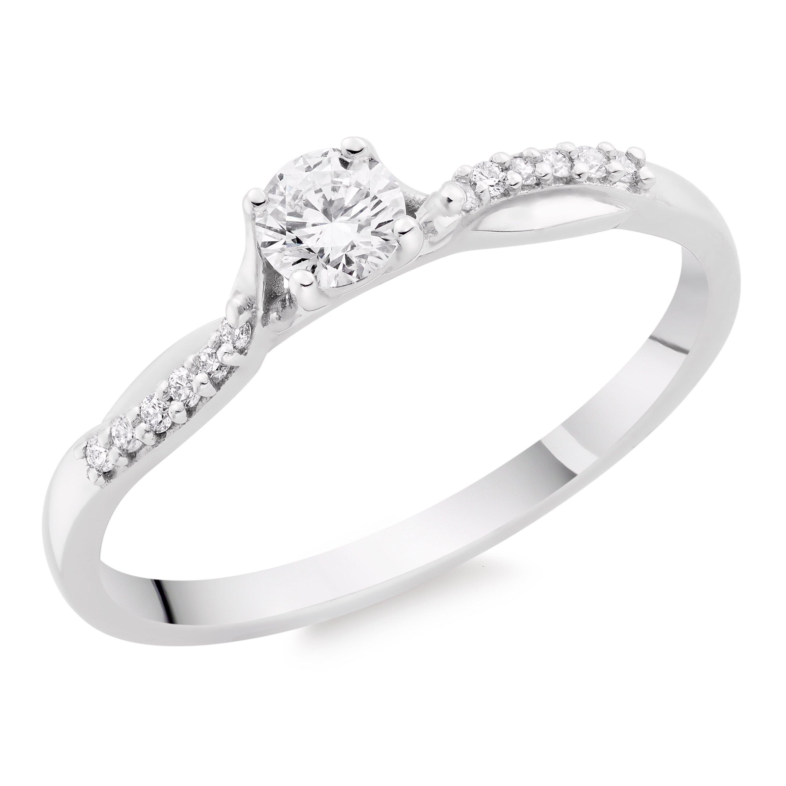 Beaverbrooks princess cut diamond on sale ring