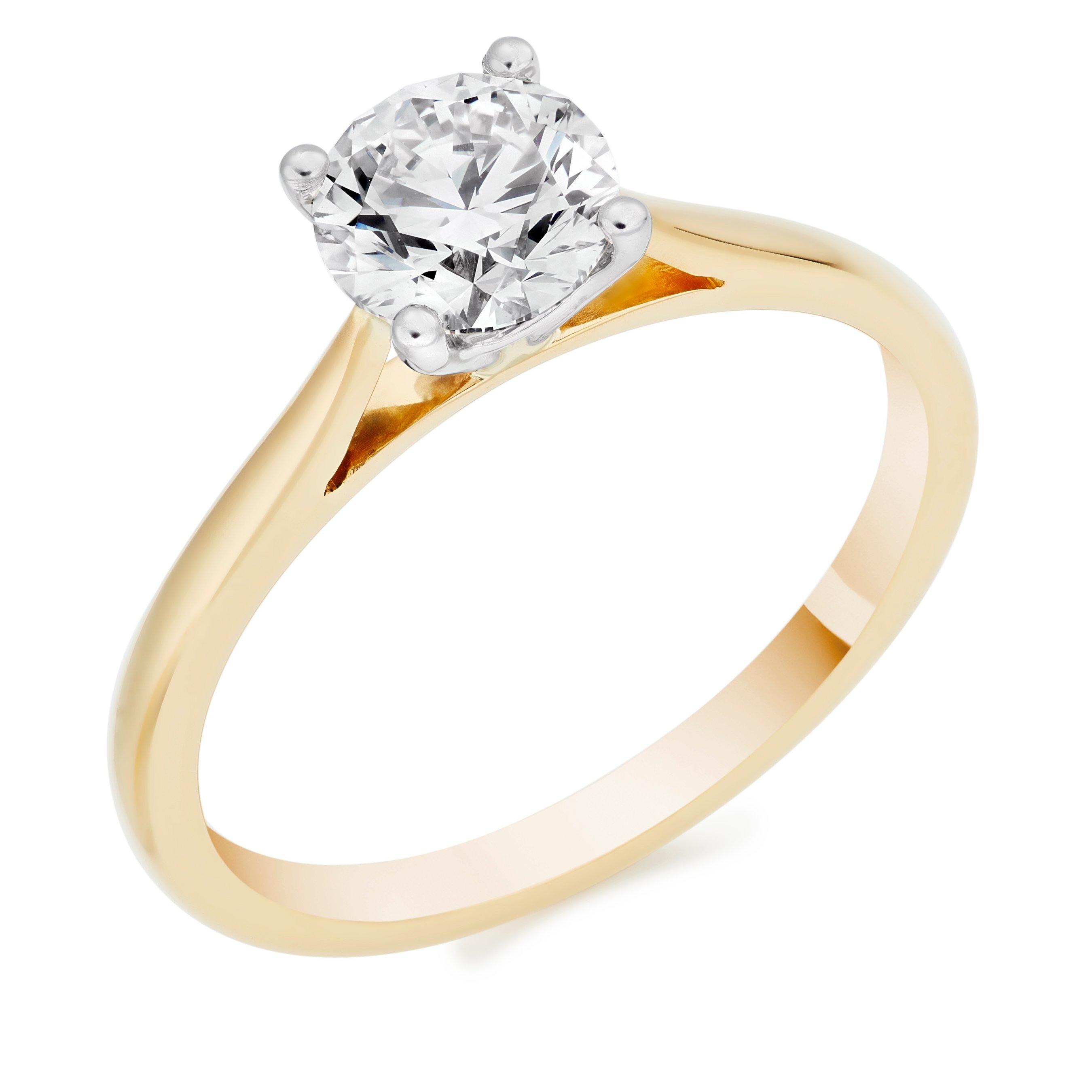 Beaverbrooks 18ct clearance gold and diamond