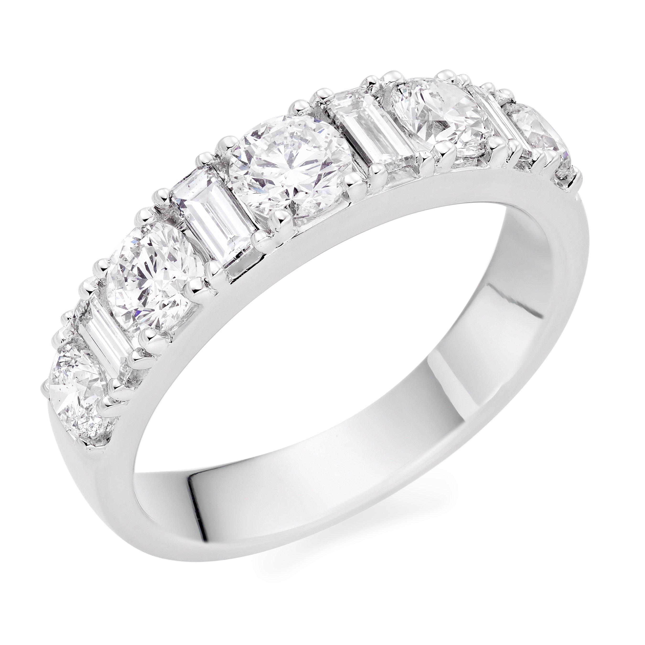 Beaverbrooks platinum hot sale eternity rings