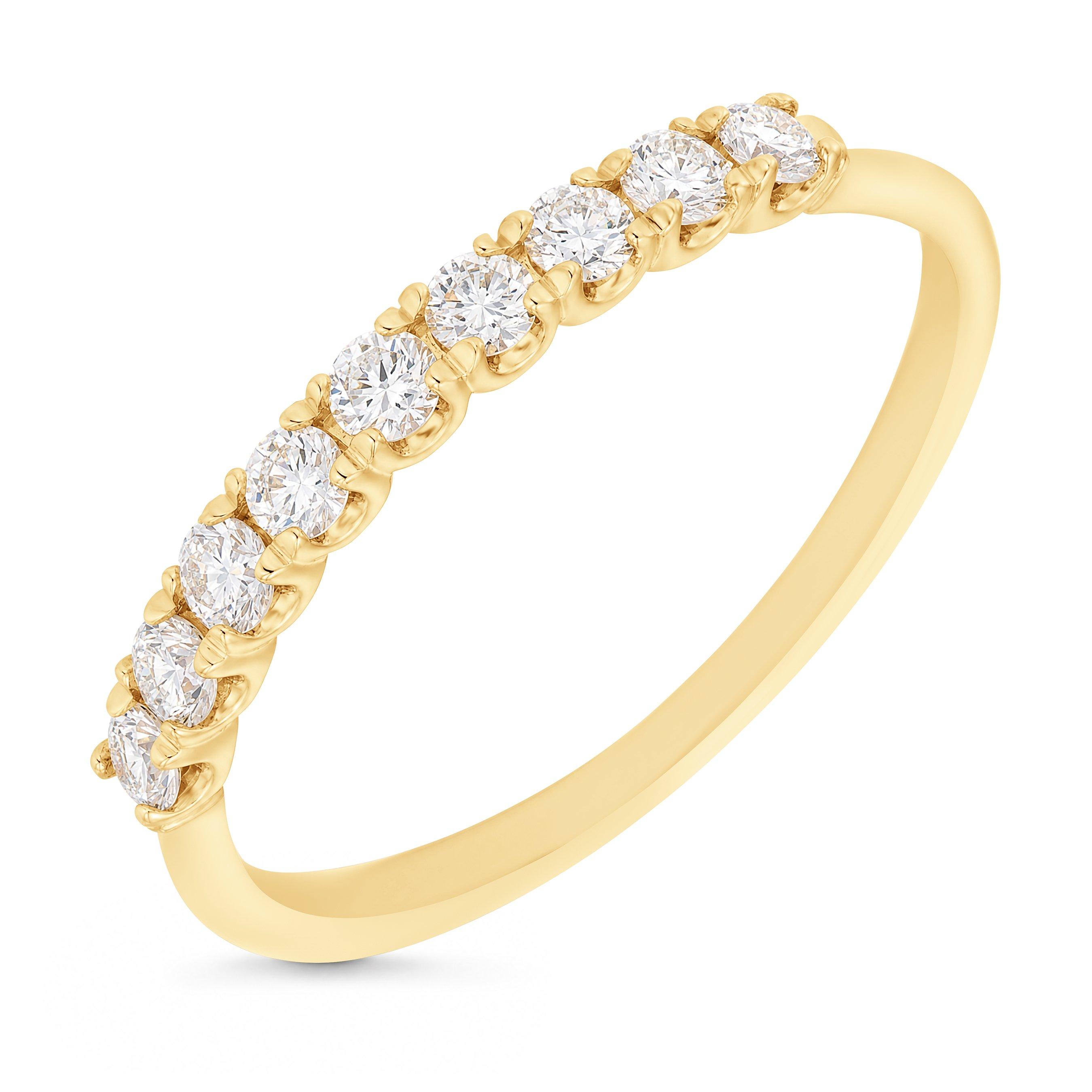 Maple Leaf Diamonds 18ct Yellow Gold Diamond Eternity Ring