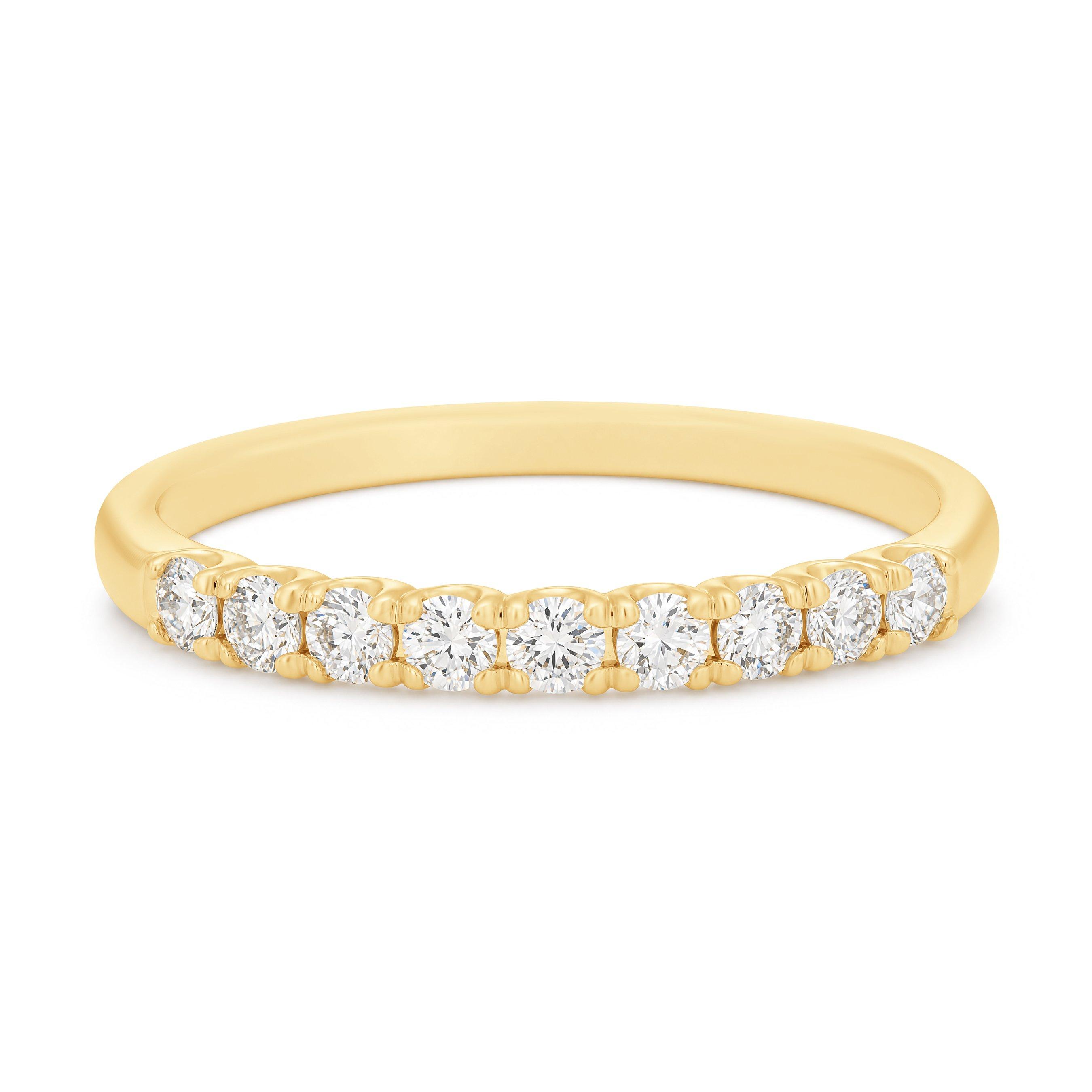 Maple Leaf Diamonds 18ct Yellow Gold Diamond Eternity Ring
