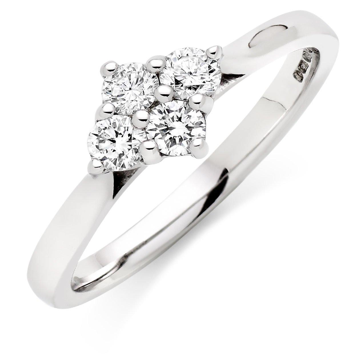 Beaverbrooks white deals gold rings