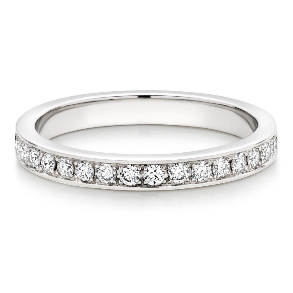 Beaverbrooks eternity rings white on sale gold