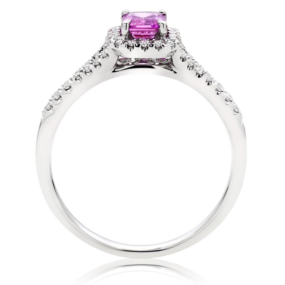 Beaverbrooks pink deals sapphire ring