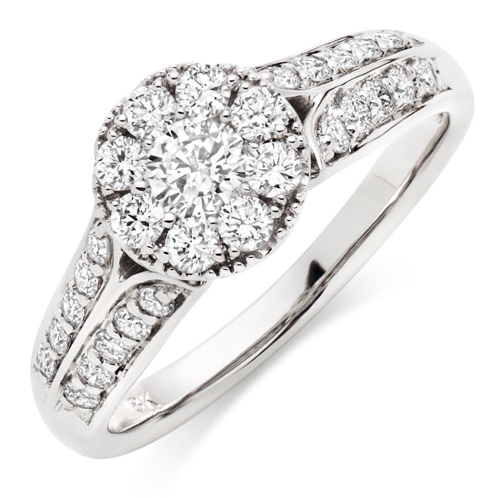 Beaverbrooks white hot sale gold rings