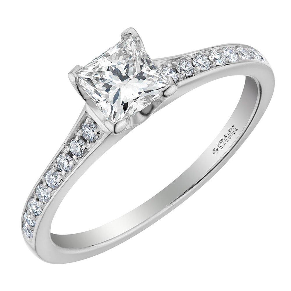 Beaverbrooks princess deals cut diamond ring