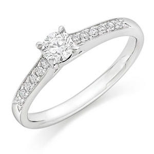 Platinum Engagement Rings | Diamond Engagement Rings UK | Beaverbrooks
