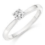 Hearts On Fire Purely Bridal Platinum Diamond Solitaire Ring