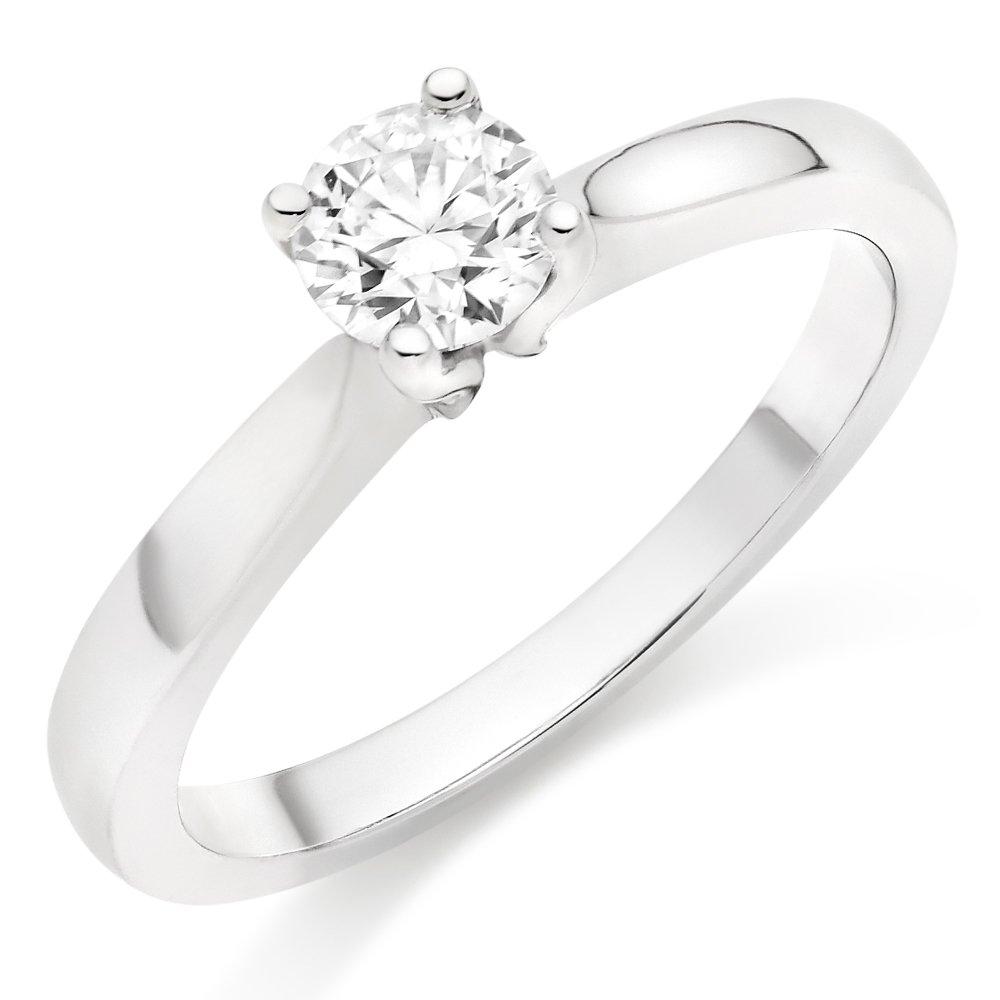 Hearts On Fire Purely Bridal Platinum Diamond Solitaire Ring