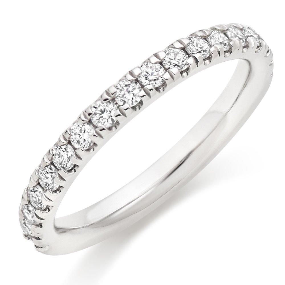 Hearts On Fire Platinum Diamond Eternity Ring | 0008053 | Beaverbrooks ...