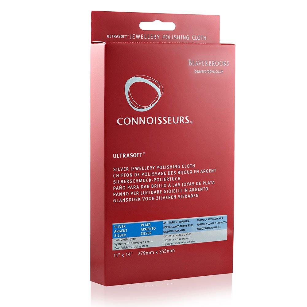 Connoisseurs Ultrasoft Silver Jewellery Polishing Cloth