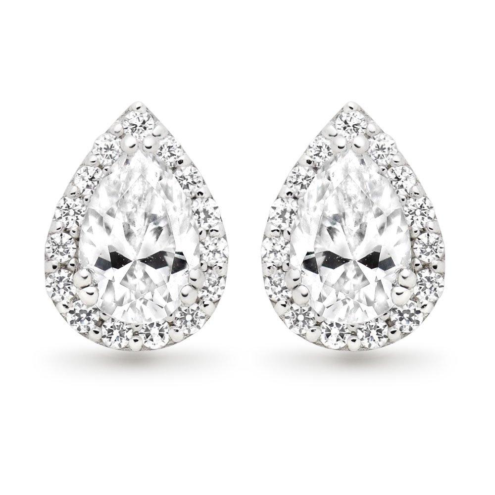 Beaverbrooks white gold on sale earrings