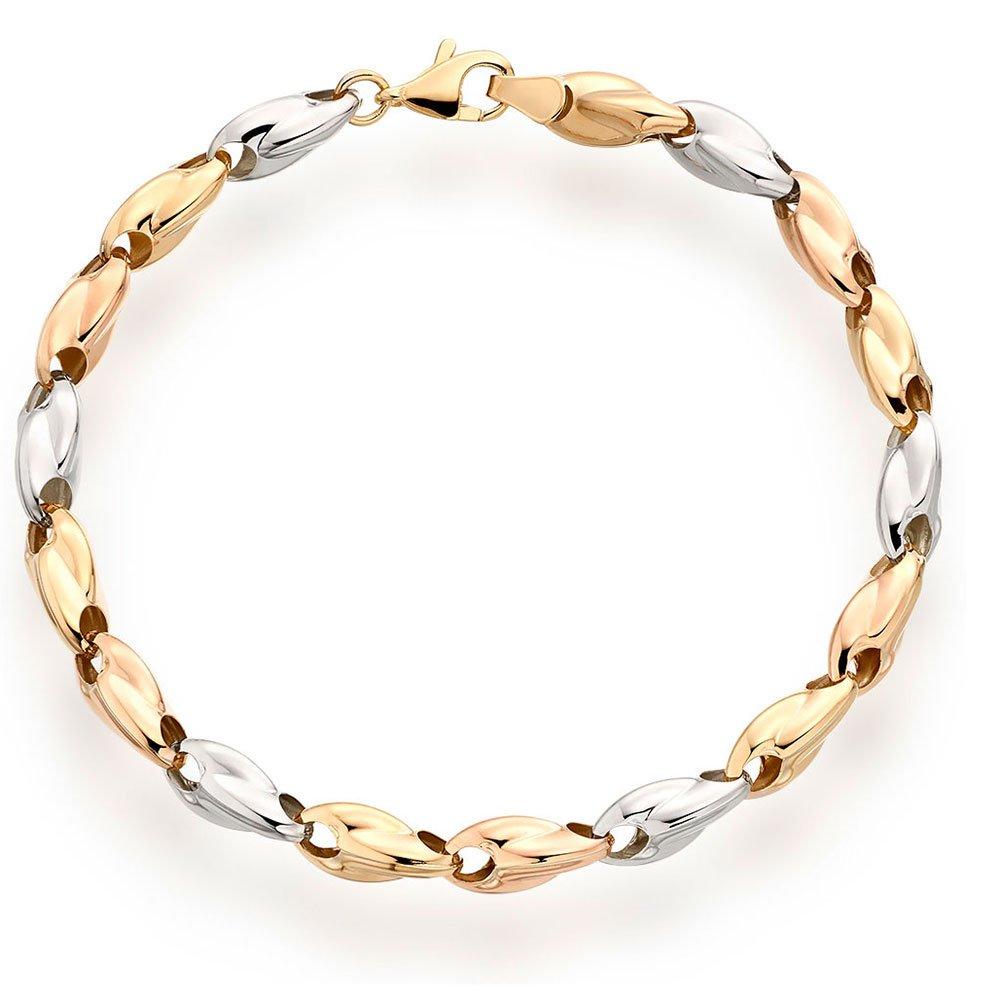 Rose gold and on sale white gold bracelet