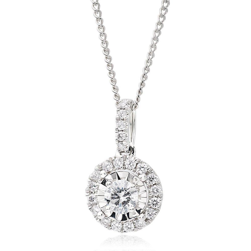 Beaverbrooks white gold necklace sale